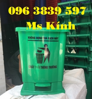 Phân phối thùng rác y tế, thùng rác đạp chân 15 lít, thùng rác y tế 20 lít - 096 3839 597 Ms Kính