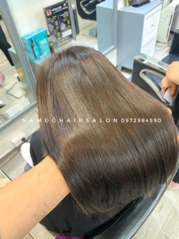 Nhuộm Màu Nâu Tây Top Salon Làm Đẹp Giá Rẻ Hoài Đức - Nam Đỗ Hair Salon