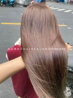 Nhuộm Màu Nâu Đỏ Top Salon Làm Đẹp Giá Rẻ Hoài Đức - Nam Đỗ Hair Salon