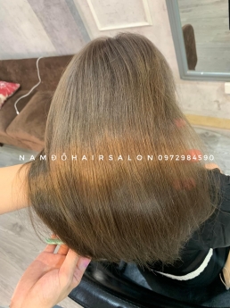 Nhuộm Màu Nâu Tây Top Salon Làm Đẹp Giá Rẻ Hoài Đức - Nam Đỗ Hair Salon