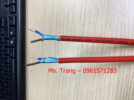 Cáp chống cháy hàng mới nhập khẩu 2x1x1.5