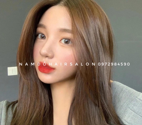 Nhuộm Màu Nâu Đồng Top Salon Làm Đẹp Giá Rẻ Hoài Đức - Nam Đỗ Hair Salon
