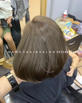 Nhuộm Màu Nâu Khói Top Salon Làm Đẹp Giá Rẻ Hoài Đức - Nam Đỗ Hair Salon