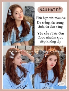 Nhuộm Màu Hạt Dẻ Top Salon Làm Đẹp Giá Rẻ Hoài Đức - Nam Đỗ Hair Salon