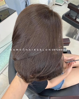 Nhuộm Màu Vàng Rêu Top Salon Làm Đẹp Uy Tín Giá Rẻ Hoài Đức - Nam Đỗ Hair Salon