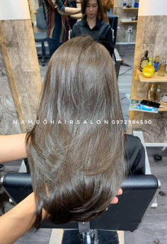 Nhuộm Màu Nâu Khói Top Salon Làm Đẹp Giá Rẻ Hoài Đức - Nam Đỗ Hair Salon