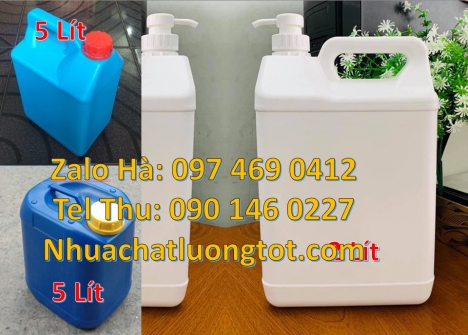Can nhựa 5l vuông đựng phân bón. Can 10l 20l đựng axit. Can nhựa đựng dung môi, thùng nhựa, Can 1l q