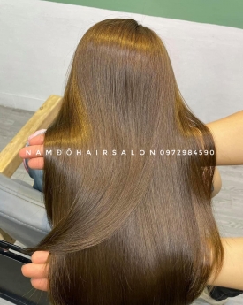 Nhuộm Màu Vàng Rêu Top Salon Làm Đẹp Uy Tín Giá Rẻ Hoài Đức - Nam Đỗ Hair Salon