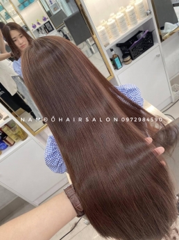 Nhuộm Màu Nâu Trầm Top Salon Làm Đẹp Uy Tín Giá Rẻ Hoài Đức - Nam Đỗ Hair Salon