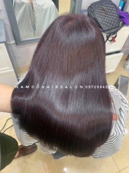 Nhuộm Màu Nâu Hồng Top Salon Làm Đẹp Giá Rẻ Hoài Đức - Nam Đỗ Hair Salon