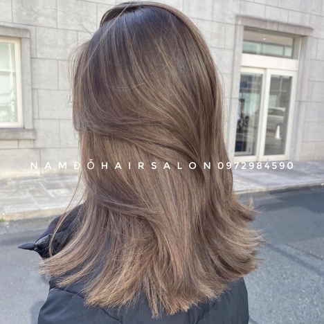 Nhuộm Màu Vàng Lạnh Top Salon Làm Đẹp Giá Rẻ Hoài Đức - Nam Đỗ Hair Salon