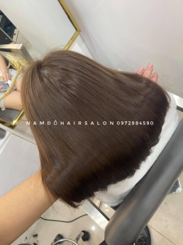 Nhuộm Màu Nâu Trầm Top Salon Làm Đẹp Giá Rẻ Hoài Đức - Nam Đỗ Hair Salon