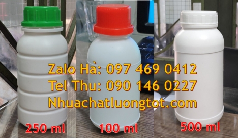 chai nhựa đựng thuốc thủy sản, chai nhựa đựng nông dược, Chai 30ml đựng thuốc sâu, chai 30 ml đựng m