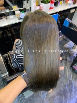 Nhuộm Màu Nâu Rêu Top Salon Làm Đẹp Giá Rẻ Hoài Đức - Nam Đỗ Hair Salon