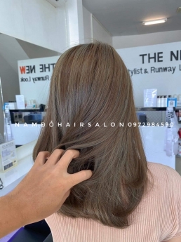Nhuộm Màu Vang Chanh Top Salon Làm Đẹp Giá Rẻ Hoài Đức - Nam Đỗ Hair Salon