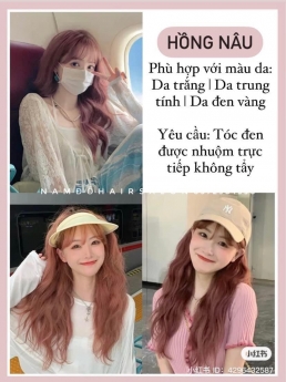 Nhuộm Màu Tím Đen Top Salon Làm Đẹp Giá Rẻ Hoài Đức - Nam Đỗ Hair Salon