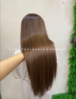 Nhuộm Màu Nâu Lạnh Top Salon Làm Đẹp Giá Rẻ Hoài Đức - Nam Đỗ Hair Salon