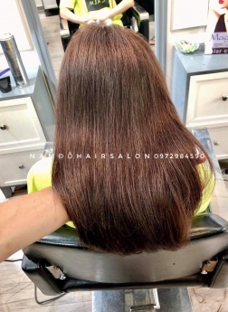 Nhuộm Màu Nâu Hồng Top Salon Làm Đẹp Giá Rẻ Hoài Đức - Nam Đỗ Hair Salon