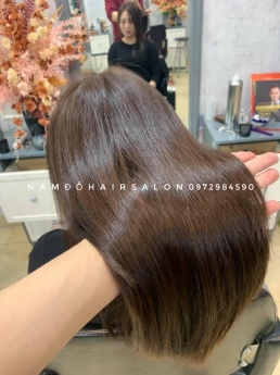 Nhuộm Màu Nâu Tây Top Salon Làm Đẹp Giá Rẻ Hoài Đức - Nam Đỗ Hair Salon