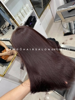 Nhuộm Màu Nâu Trầm Top Salon Làm Đẹp Giá Rẻ Hoài Đức - Nam Đỗ Hair Salon
