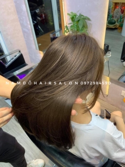 Nhuộm Màu Nâu Vàng Top Salon  Làm Đẹp Uy Tín Giá Rẻ Hoài Đức - Nam Đỗ Hair Salon