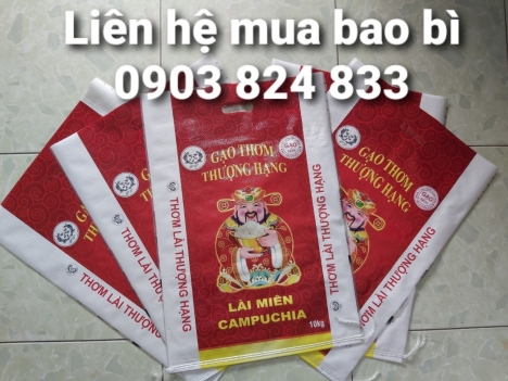 Nơi Bán Bao Đựng Gạo Lài Miên Campuchia Thơm Thượng Hạng bao 5kg,10kg, 25kg