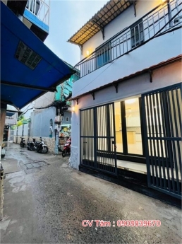 Bán nhà Hẻm 3m, Lô gốc 2MT , Bùi Văn Ba , chỉ  3,79 tỷ