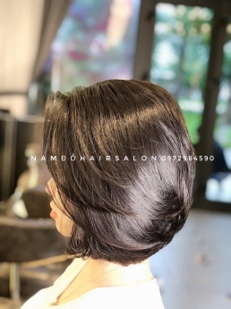 Làm Tóc Ngắn Top Salon Uốn Cụp Phồng Đẹp Giá Rẻ Hoài Đức - Nam Đỗ Hair Salon