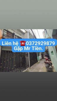 BÁN NHÀ TRUNG TÂM QUẬN 6, SÁT MẶT TIỀN PHẠM VĂN CHÍ, GẦN BÌNH TIÊN, HẬU GIANG, SỔ NỞ HẬU TÀI LỘC,