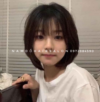 Làm Tóc Ngang Vai Top Salon Uốn Tóc Đẹp Giá Rẻ Hoài Đức - Nam Đỗ Hair Salon