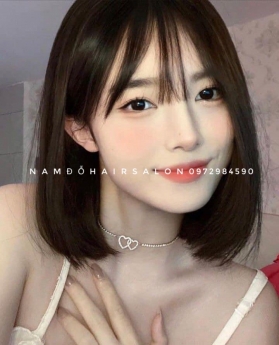 Làm Tóc Ngang Vai Top Salon Uốn Cụp Phồng Đẹp Uy Tín Giá Rẻ Hoài Đức - Nam Đỗ Hair Salon