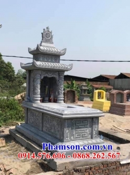 $ Mộ hai mái bằng đá thái bình