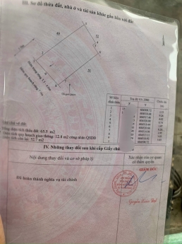Bán Nhanh Nhà Cách Biển Phạm Văn Đồng 20m. Ngang 6,08m. Đường Hẽm Gần 4m.