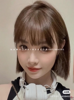 Làm Tóc Ngang Vai Top Salon Uốn Cụp Đẹp Uy Tín Giá Rẻ Hoài Đức - Nam Đỗ Hair Salon