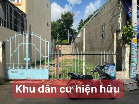 CẦN BÁN MẶT TIỀN ĐƯỜNG SỐ 3 BÌNH CHIỂU ''SÁT QL 1A'' THÀNH PHỐ THỦ ĐỨC