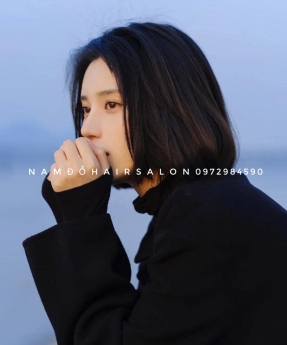 Làm Tóc Ngang Vuông Top Salon Uốn Cụp Phồng Đẹp Uy Tín Giá Rẻ Hoài Đức - Nam Đỗ Hair Salon