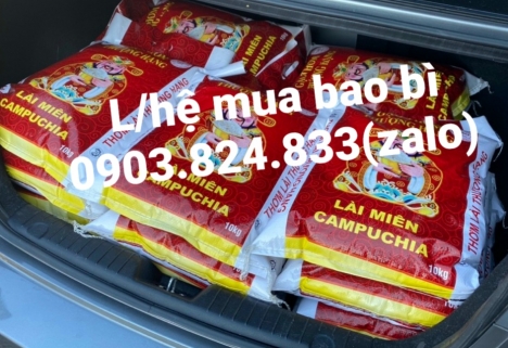 Nơi Bán Bao Đựng Gạo Lài Miên Campuchia Thơm Thượng Hạng bao 5kg,10kg, 25kg