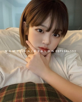 Làm Tóc Ngang Vai Top Salon Uốn Cụp Phồng Đẹp Uy Tín Giá Rẻ Hoài Đức - Nam Đỗ Hair Salon