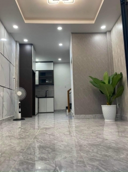 HÀNG NÓNG Q6,  BÀ HOM, GẦN CHỢ PHÚ LÂM, VÒNG XOAY CÂY GÕ, SỔ NỞ HẬU TÀI LỘC, NHÀ MỚI ĐẸP VÀO Ở NGAY