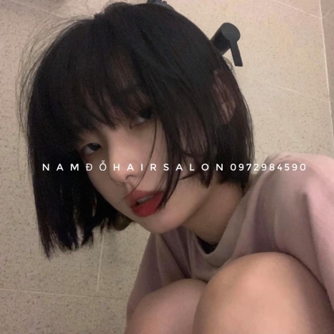 Làm Tóc Ngang Vai Top Salon Uốn Cụp Đẹp Uy Tín Giá Rẻ Hoài Đức - Nam Đỗ Hair Salon