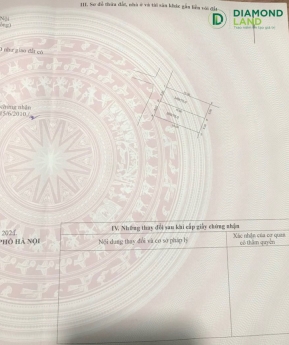 nhỉnh 800tr có ngay 75m2 đất tại Phú Hạ - Minh Phú , đường trước đất rộng gần 4m , cách đường 35