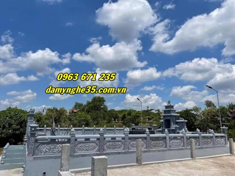 Mẫu lăng mộ đá đẹp bán tại Hải Dương được ưa chuộng.