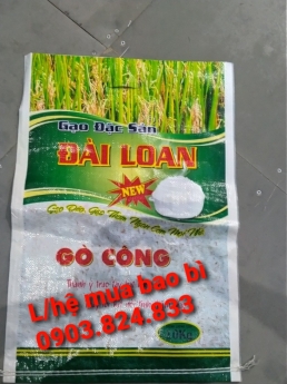 Nơi Bán Bao Đựng Gạo Đặc Sản đài loan gò công 10kg, 25kg