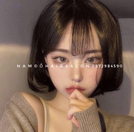 Làm Tóc Bob Top Salon Uốn Cụp Đẹp Uy Tín Giá Rẻ Hoài Đức - Nam Đỗ Hair Salon