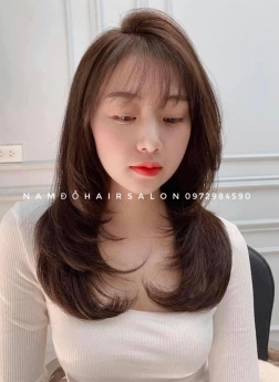 Làm Tóc Long Bob Mái Mưa Top Salon Uốn Cụp Đẹp Uy Tín Giá Rẻ Hoài Đức - Nam Đỗ Hair Salon