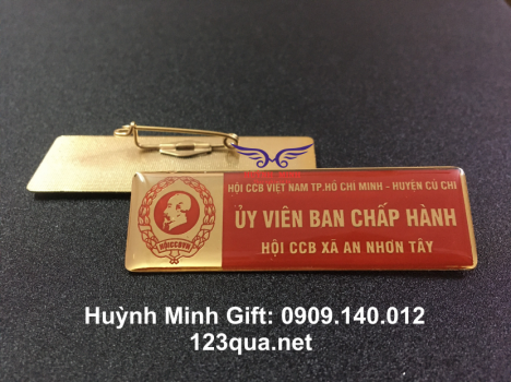 cơ sở làm huy hiệu, logo cài áo, pin cài áo giá rẻ tại TPHCM