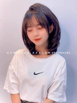 Làm Tóc Long Bob Mái Mưa Top Salon Uốn Cụp Đẹp Uy Tín Giá Rẻ Hoài Đức - Nam Đỗ Hair Salon