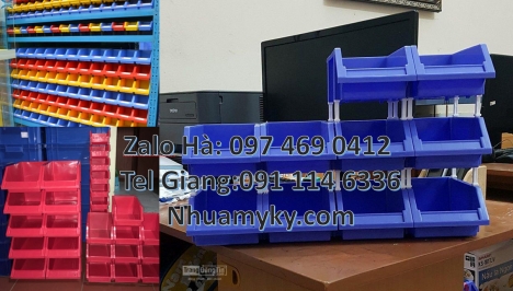 Địa chỉ bán kệ đựng ốc vít, kệ đựng phụ tùng tại xưởng sửa chữa xe máy, khay nhựa giá rẻ Kha