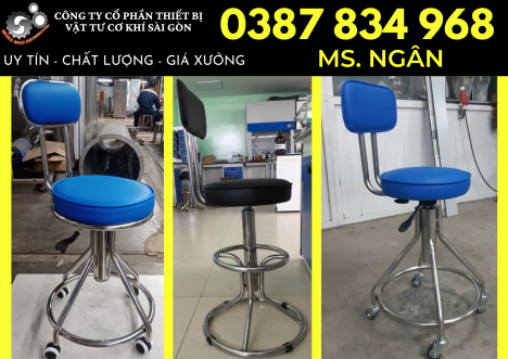 Ghế inox phòng thí nghiệm, trường học
