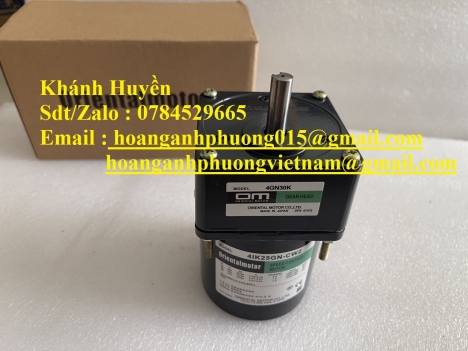Oriental Motor | 4IK25GN-CW2 + 4GN30K hàng chính hãng 100%